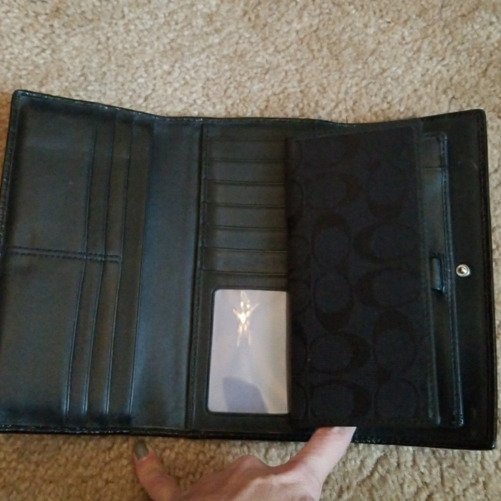 Coach Checkbook Wallet - Picture 5 of 5